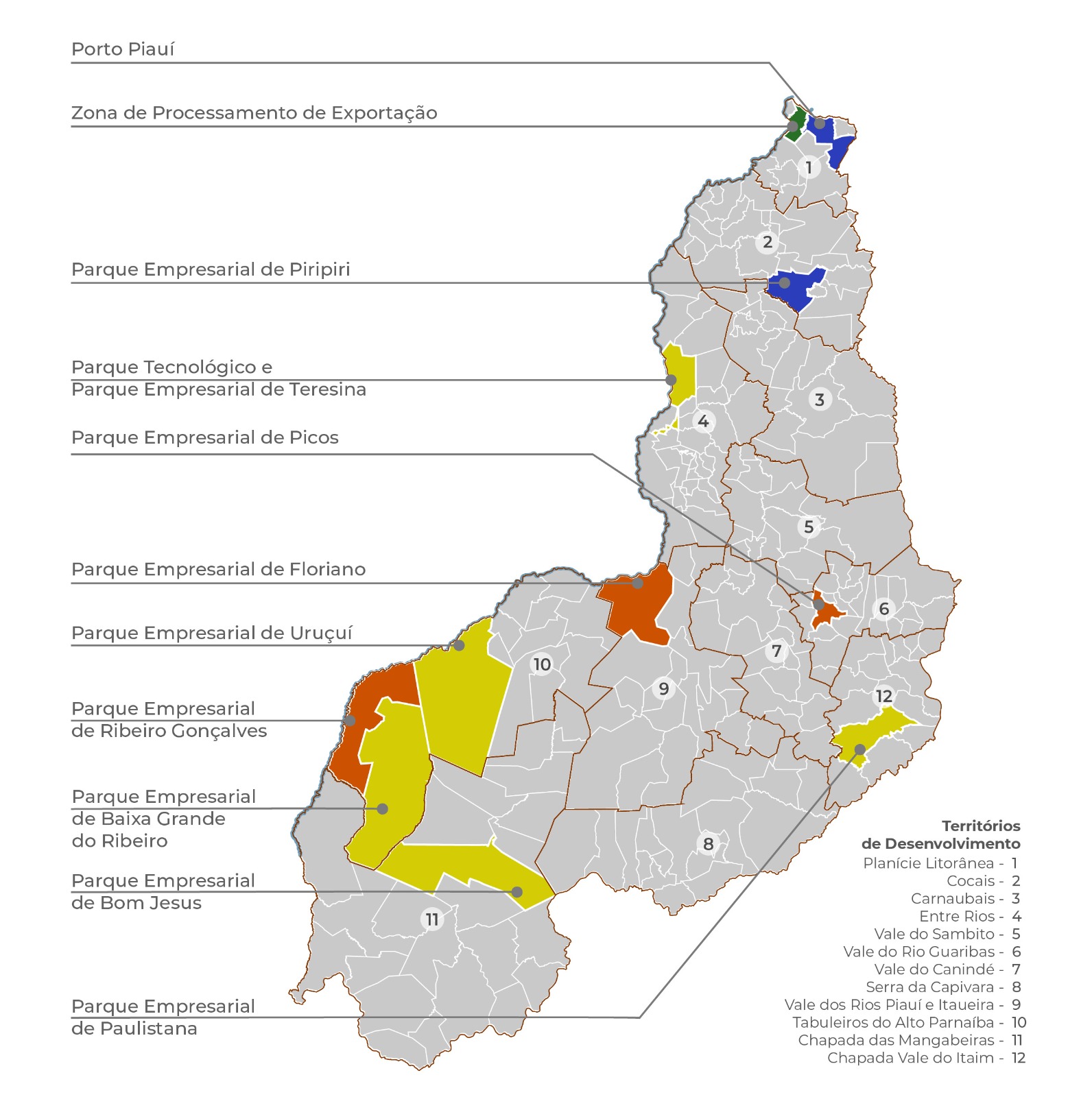 Parques Empresariais do Piauí surgem como estratégia para impulsionar o desenvolvimento regional e atrair investimentos