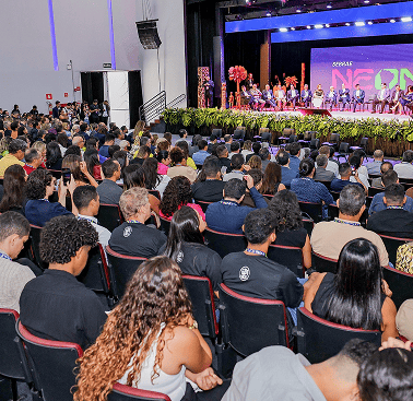 Momento do evento Neon