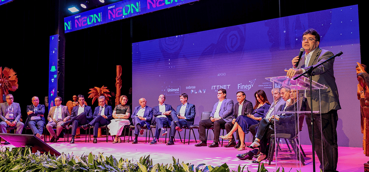 Momento do evento Neon