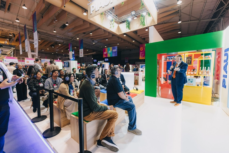 Momento do evento Web Summit Lisboa 2025
