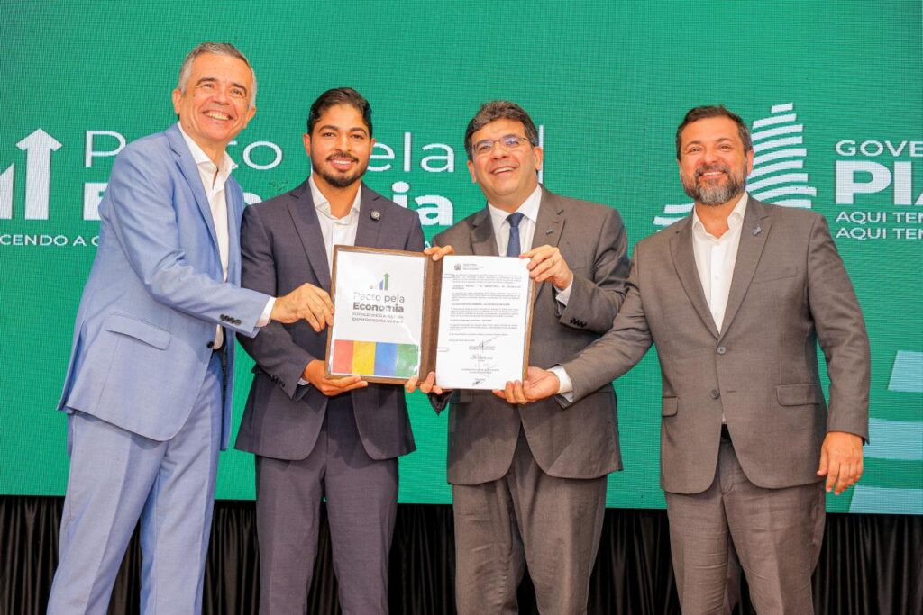 Com atuação em municípios estratégicos, representantes da Investe Piauí integram o Pacto pela Economia